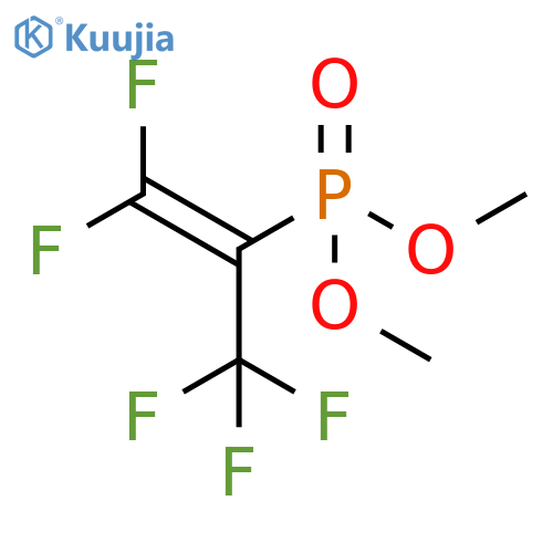 Phosphonic acid, [2,2-difluoro-1-(trifluoromethyl)ethenyl]-, dimethyl ester (9CI) structure