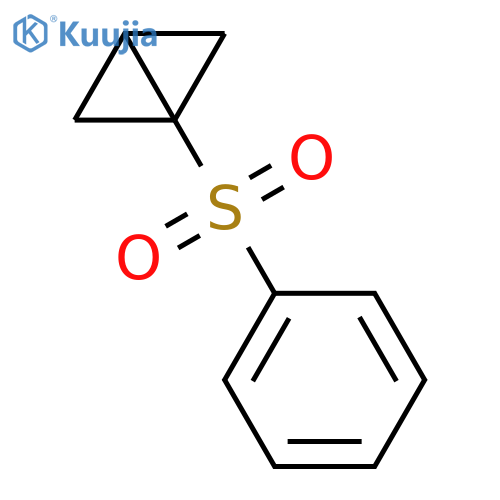 1-(Benzenesulfonyl)bicyclo[1.1.0]butane structure
