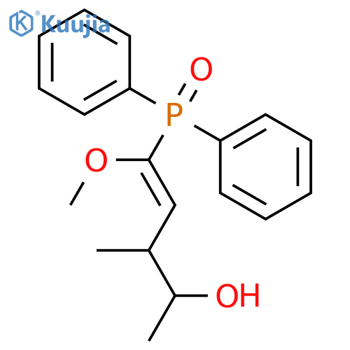 4-Penten-2-ol, 5-(diphenylphosphinyl)-5-methoxy-3-methyl- structure