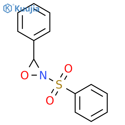 3-Phenyl-2-(phenylsulfonyl)-1,2-oxaziridine structure