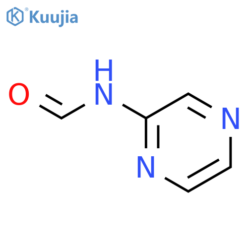 N-2-pyrazinyl-Formamide structure