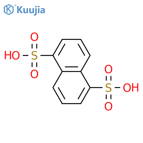 1,5-Naphthalenedisulfonic acid structure