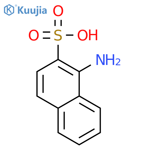 2-Naphthalenesulfonicacid, 1-amino- structure