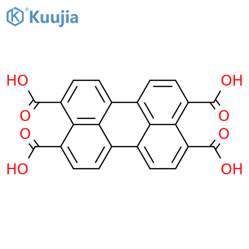 3,4,9,10-Perylenetetracarboxylic acid structure