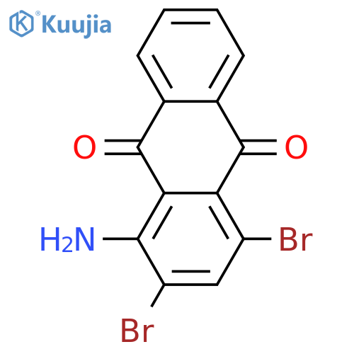 1-Amino-2,4-dibromo-anthraquinone structure