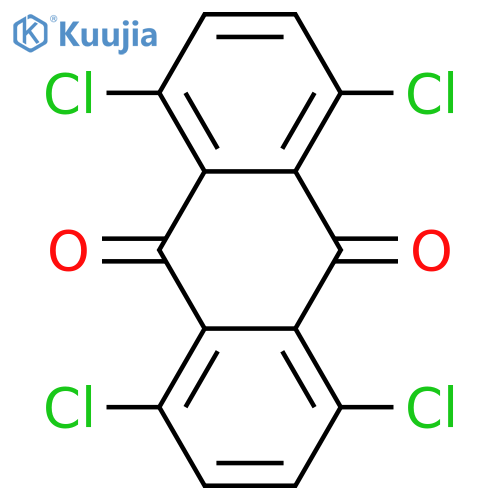 1,4,5,8-Tetrachloroanthraquinone structure