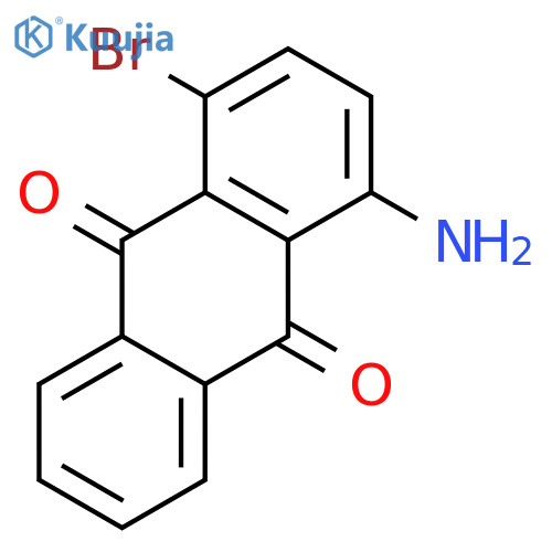 1-Amino-4-bromo anthraquinone structure