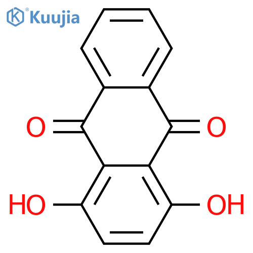 Quinizarin structure