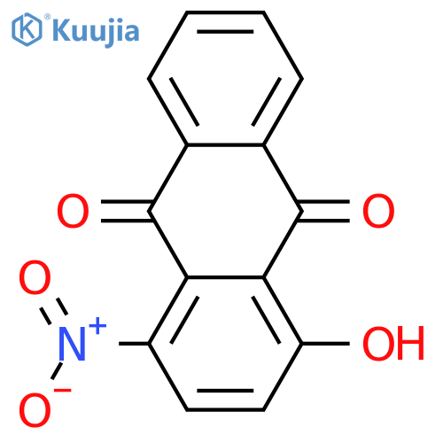 1-Hydroxy-4-nitroanthraquinone structure