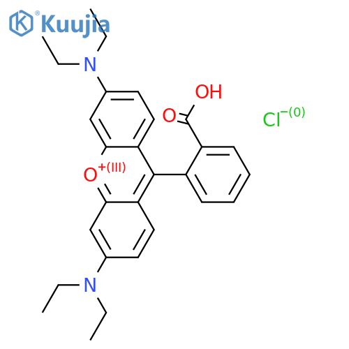 Rhodamine B structure