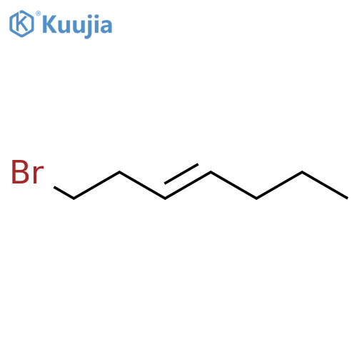 1-bromohept-3-ene structure
