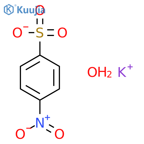 Sulfuric acid,mono(4-nitrophenyl) ester, potassium salt, hydrate (1:1:1) structure