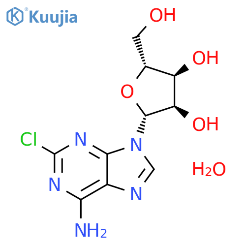 2-Chloroadenosine Hemihydrate structure