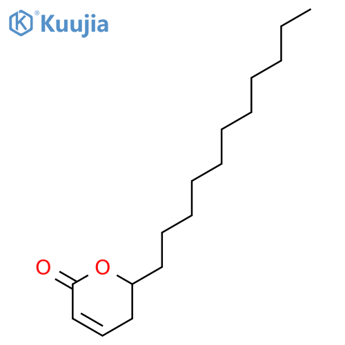 2H-PYRAN-2-ONE, 5,6-DIHYDRO-6-UNDECYL- structure