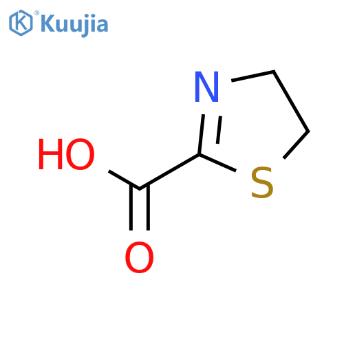 2-Thiazolecarboxylicacid, 4,5-dihydro- structure