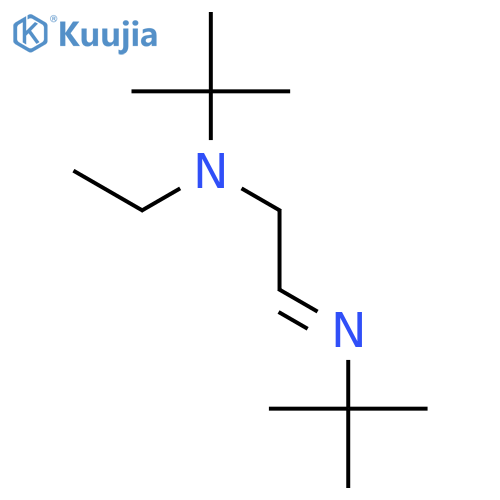 2-PROPANAMINE, N-[2-[(1,1-DIMETHYLETHYL)IMINO]ETHYL]-N-ETHYL-2-METHYL- structure