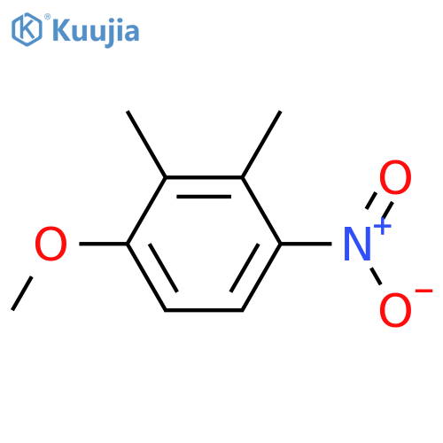2,3-Dimethyl-4-nitroanisole structure