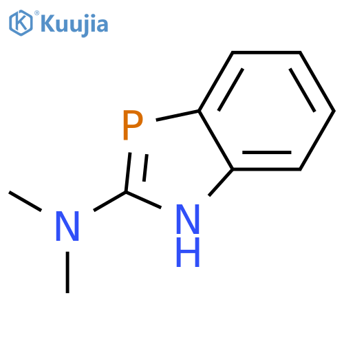 1H-1,3-Benzazaphosphol-2-amine, N,N-dimethyl- structure