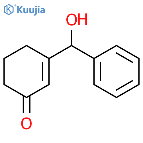 2-CYCLOHEXEN-1-ONE, 3-(HYDROXYPHENYLMETHYL)- structure