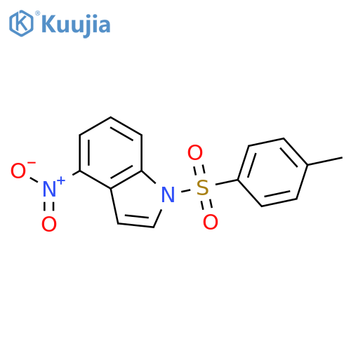 4-nitro-1-tosylindol structure