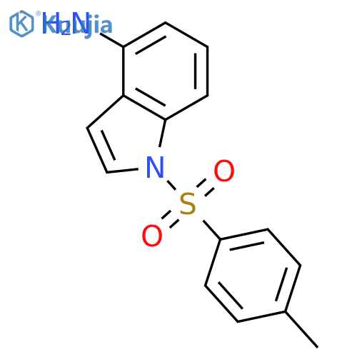 Tosyl-1H-indol-4-amine structure