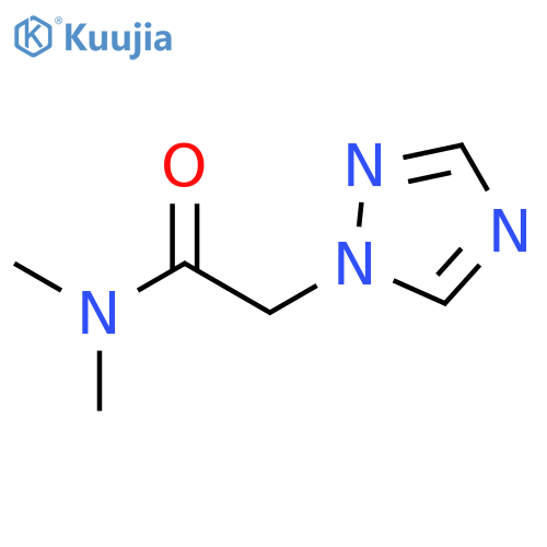 N,N-Dimethyl-1H-1,2,4-triazole-1-acetamide structure