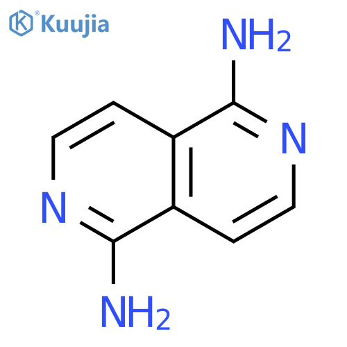 2,6-Naphthyridine-1,5-diamine structure
