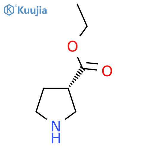 Ethyl (S)-Pyrrolidine-3-carboxylate structure