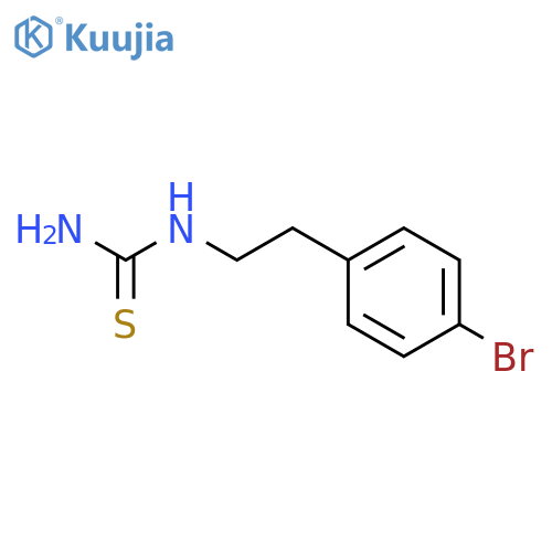 THIOUREA, [2-(4-BROMOPHENYL)ETHYL]- structure