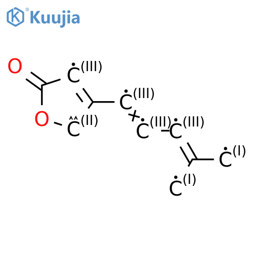 (Z)-4-(4-Methyl-1,3-pentadienyl)-2(5H)-furanone structure