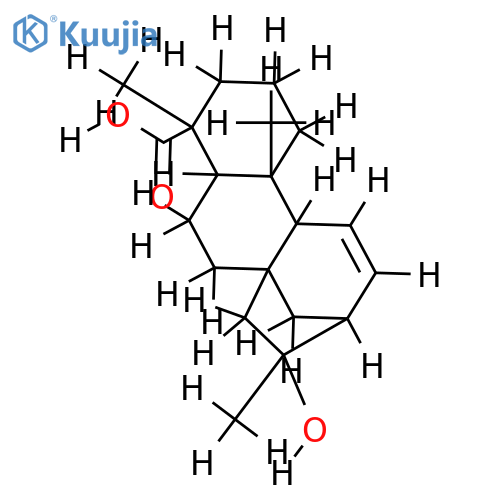 (ent-16beta)-16-Hydroxy-11-kauren-19-oic acid structure