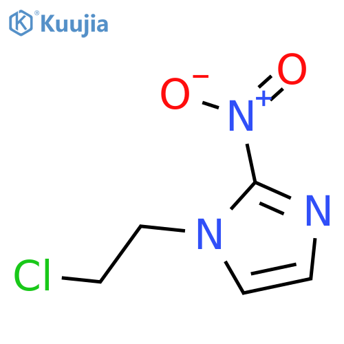 1H-Imidazole,1-(2-chloroethyl)-2-nitro- structure