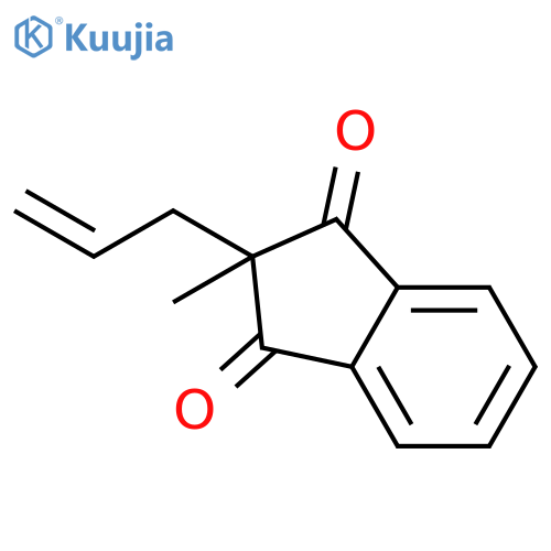 2-methyl-2-prop-2-en-1-yl-1H-indene-1,3(2H)-dione structure