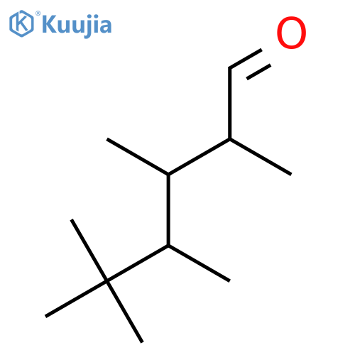 HEXANAL, 2,3,4,5,5-PENTAMETHYL- structure