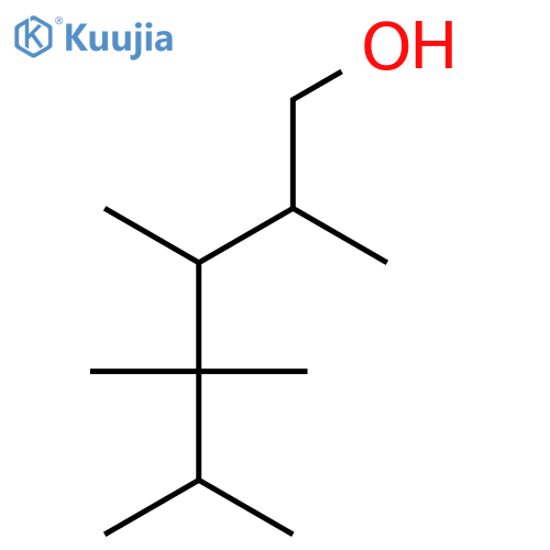 1-Hexanol, 2,3,4,4,5-pentamethyl- structure