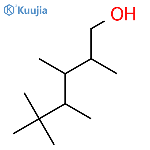 1-HEXANOL, 2,3,4,5,5-PENTAMETHYL- structure