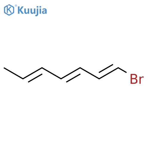 1,3,5-HEPTATRIENE, 1-BROMO-, (E,E,E)- structure