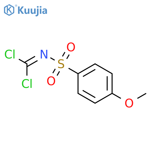 CARBONIMIDIC DICHLORIDE, [(4-METHOXYPHENYL)SULFONYL]- structure