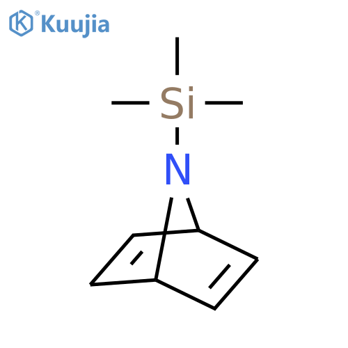 7-AZABICYCLO[2.2.1]HEPTA-2,5-DIENE, 7-(TRIMETHYLSILYL)- structure