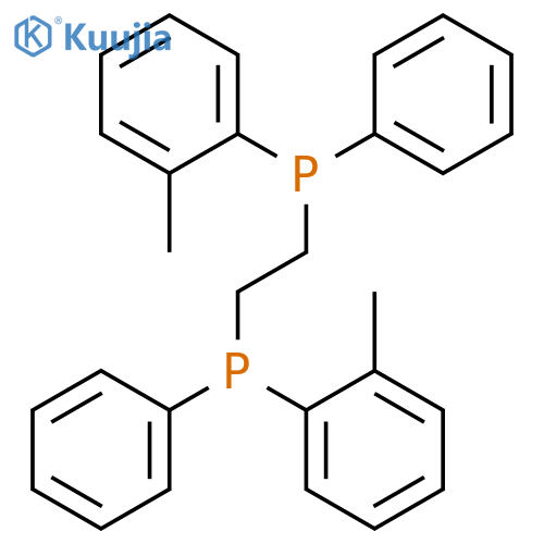 (S,S)-1,2-Bis(2-methylphenyl)-(phenyl)phosphinoethane structure