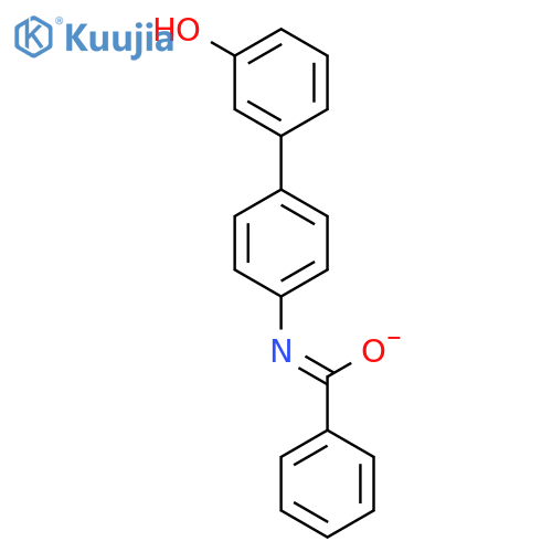 [1,1'-BIPHENYL]-3-OL, 4'-[OXIDO(PHENYLMETHYLENE)AMINO]- structure