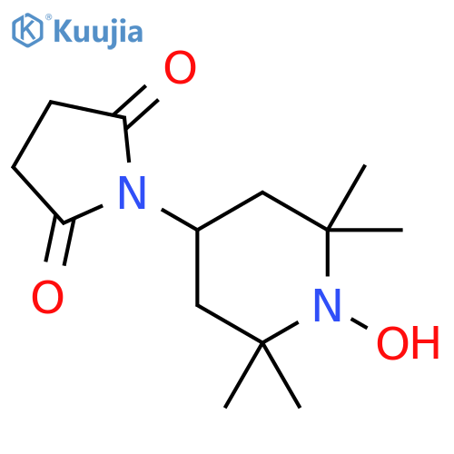 1-Piperidinyloxy,4-(2,5-dioxo-1-pyrrolidinyl)-2,2,6,6-tetramethyl- structure