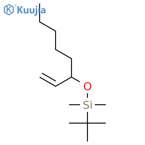 Silane, (1,1-dimethylethyl)[(1-ethenylhexyl)oxy]dimethyl-, (±)- structure