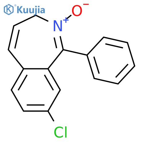 8-Chloro-1-phenyl-3H-2-benzazepine 2-oxide structure