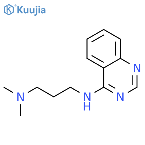 1,3-Propanediamine, N,N-dimethyl-N'-4-quinazolinyl- structure