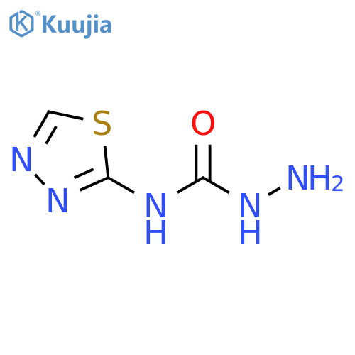 Hydrazinecarboxamide,N-1,3,4-thiadiazol-2-yl- structure