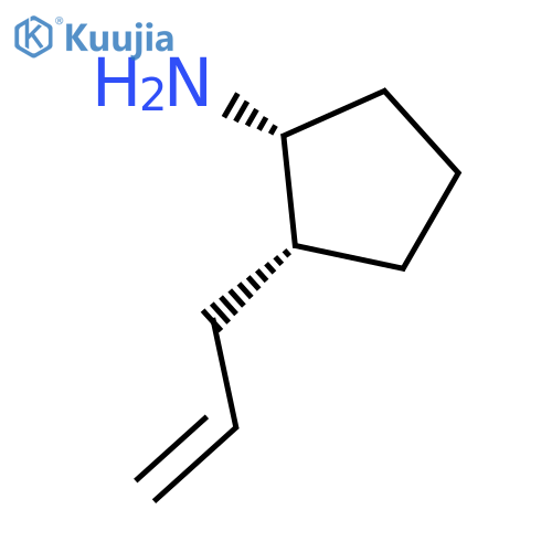 rac-(1R,2R)-2-(prop-2-en-1-yl)cyclopentan-1-amine, cis structure