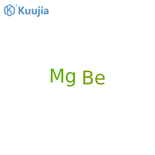 Beryllium, compd. with magnesium (1:1) structure