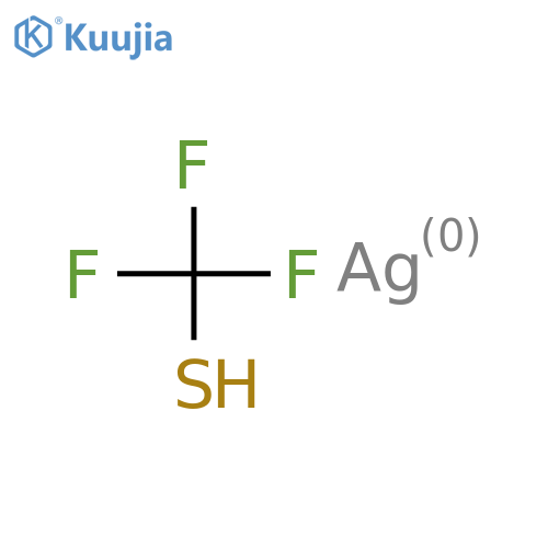 Silver(I) Trifluoromethanethiolate structure