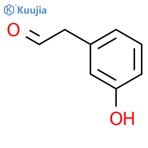 3-hydroxyphenylacetaldehyde structure